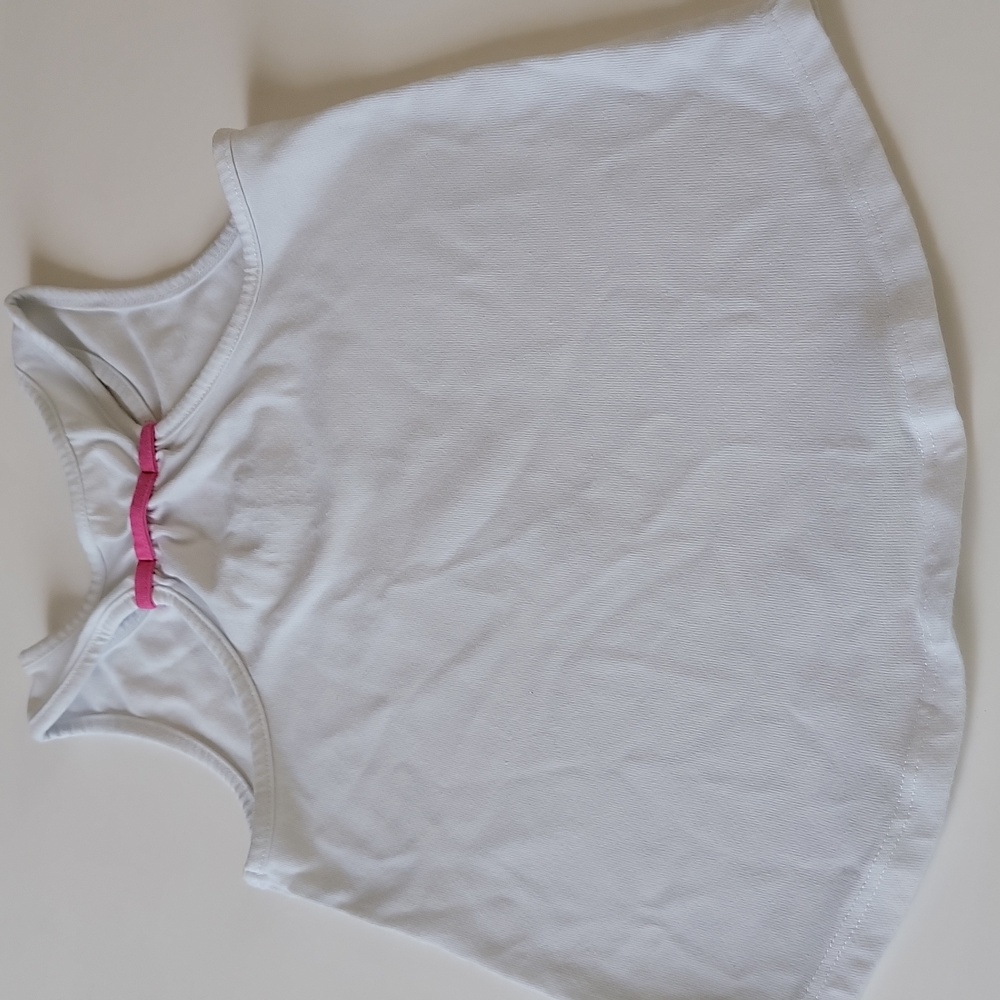 Garanimals 365 Kids Tank Top White Girls Size 6 Racerback Graphic - Picture 3 of 9